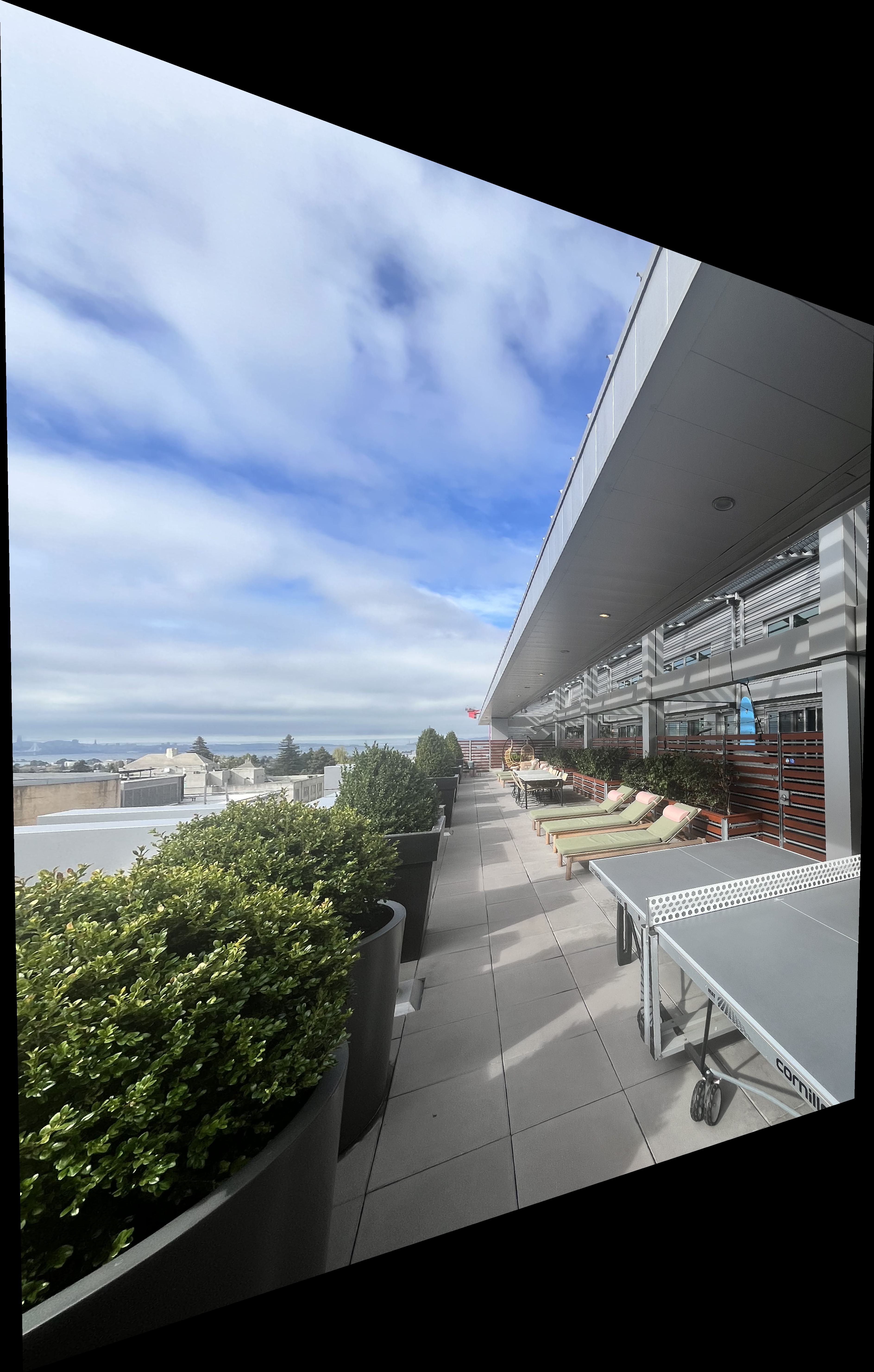 Warped Rooftop Image